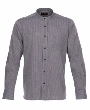 1923 Buccanoy Shirt Grey Striped - Pike Brothers