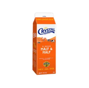 CRYSTAL HALF & HALF